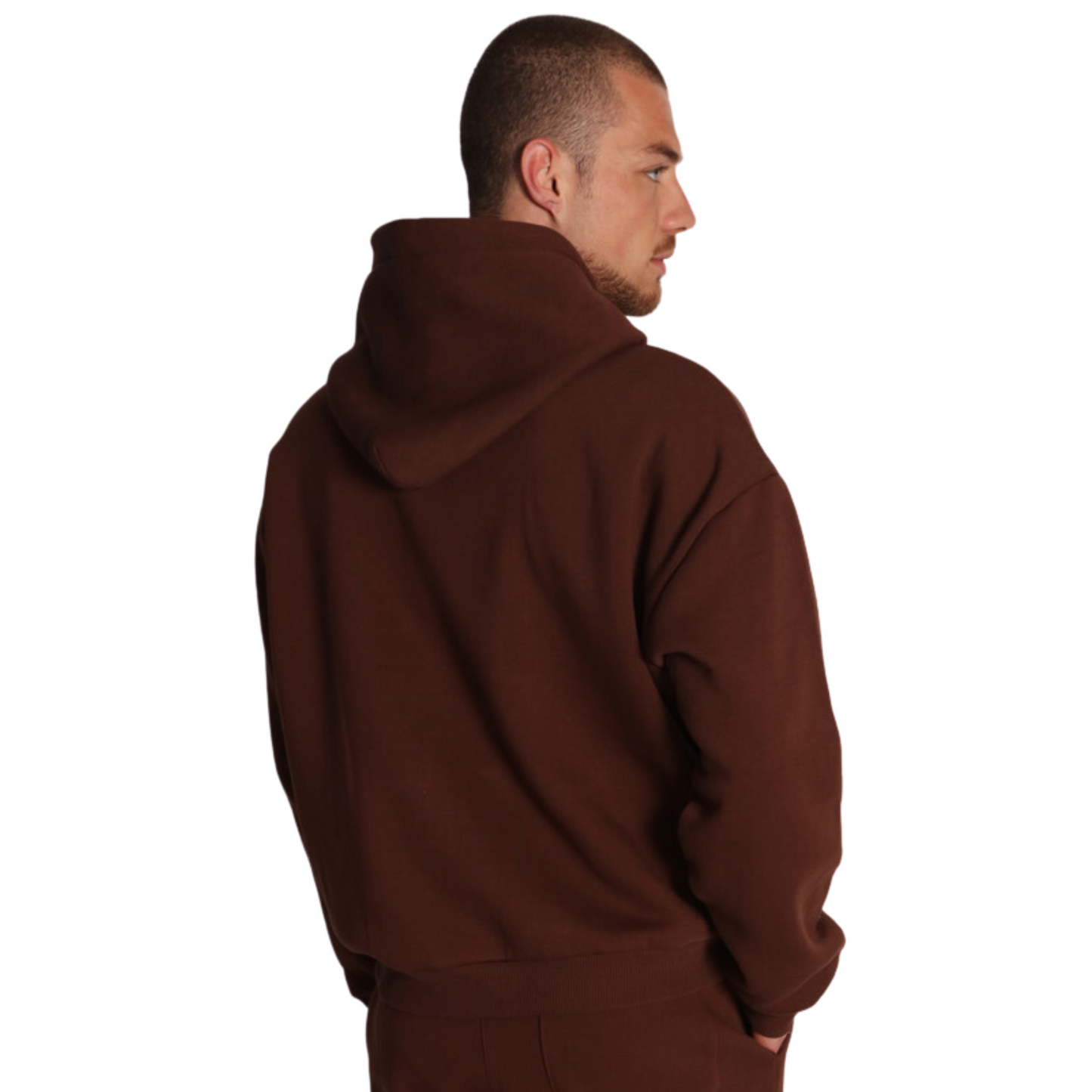 BASIC HOODIE BRAUN
