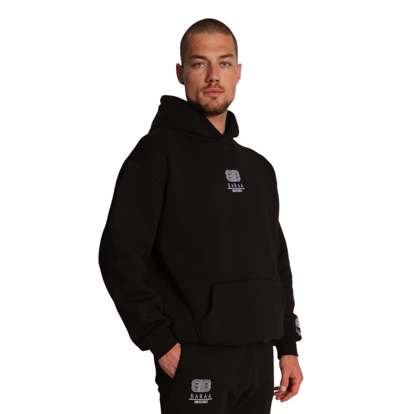 BASIC HOODIE SCHWARZ