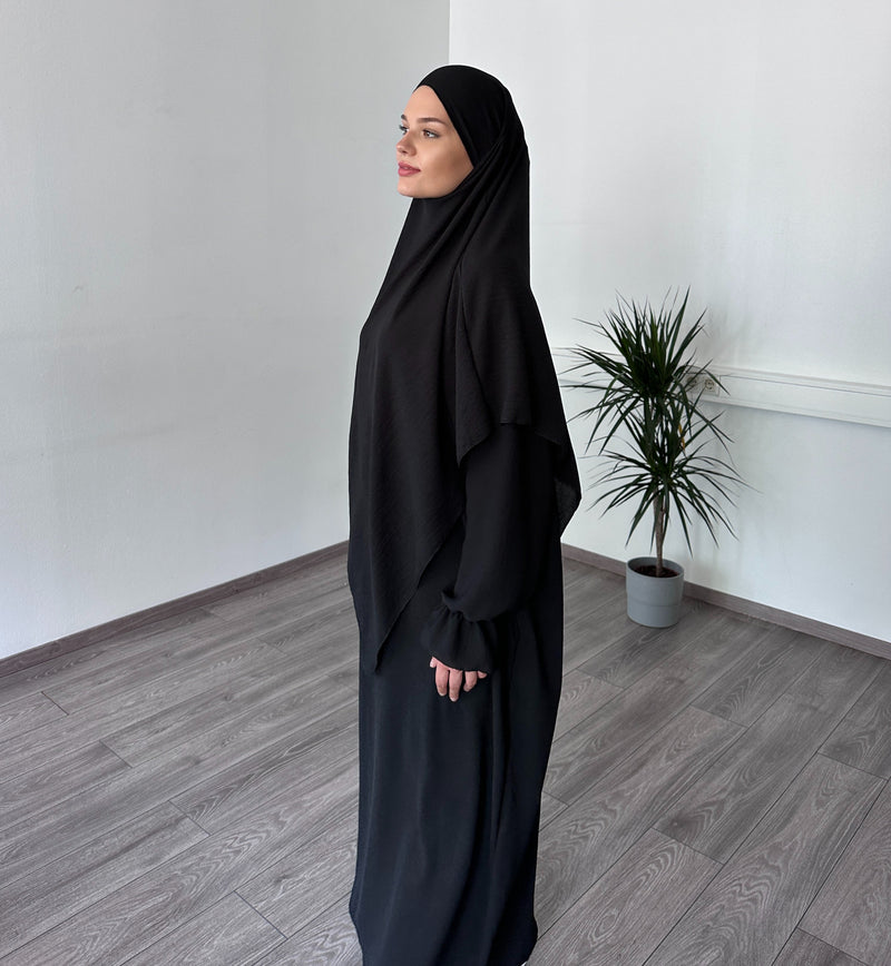 Abaya Set 2-teiler | Schwarz