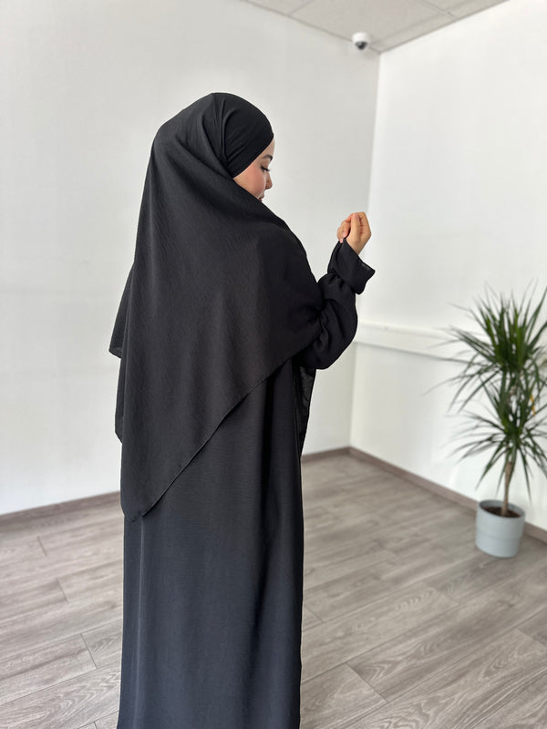 Abaya Set 2-teiler | Schwarz