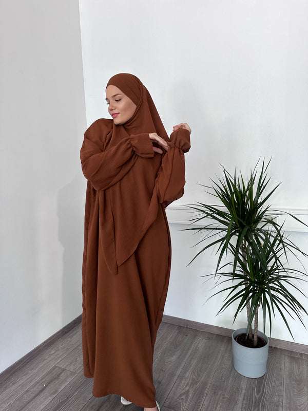 Abaya Set 2-teiler | Braun