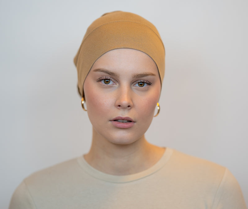 Schlauchbonnet | Beige