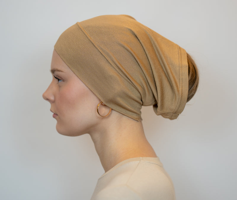 Schlauchbonnet | Beige