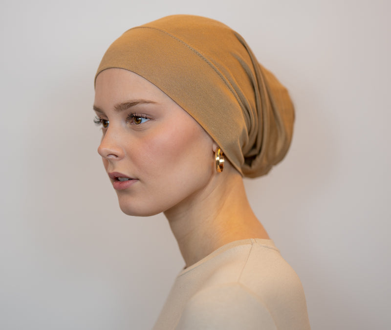 Schlauchbonnet | Beige