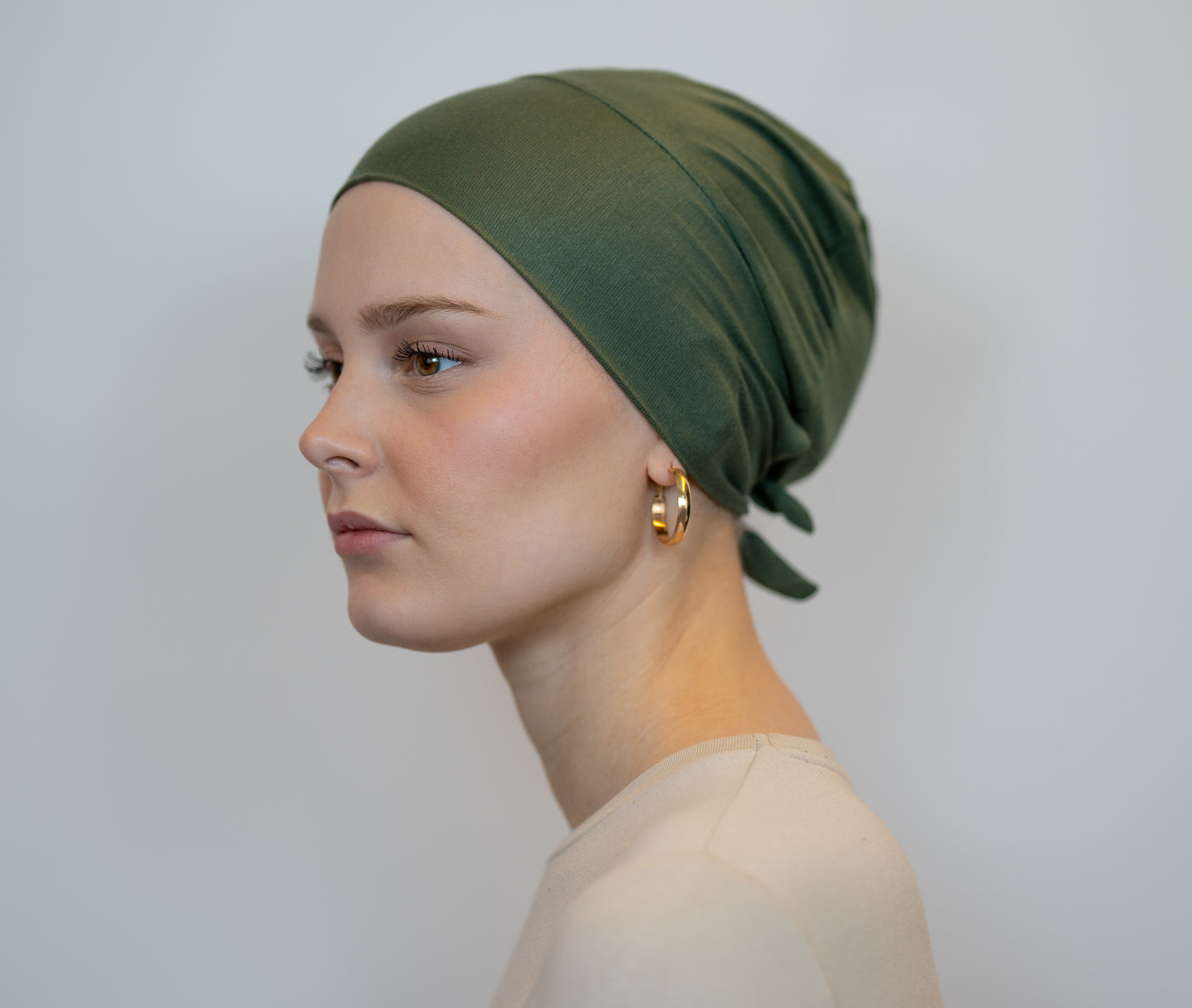 Bonnet | Olivgrün