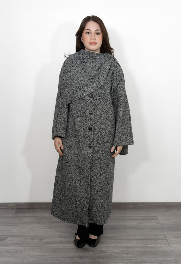 Bockle Coat - Grey