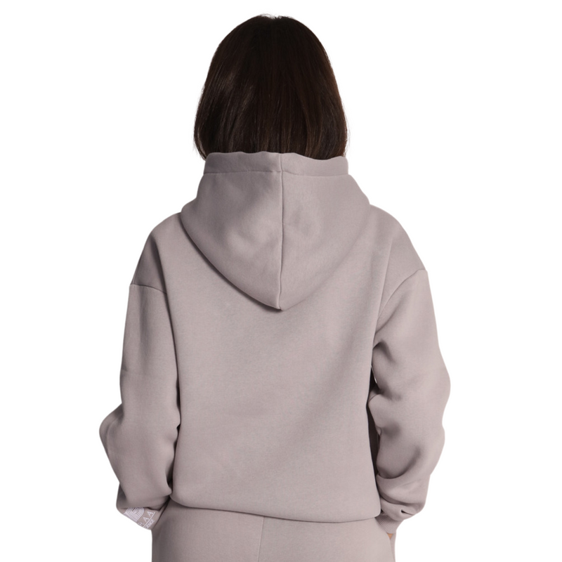 DROPSHOULDER HOODIE - GRAU