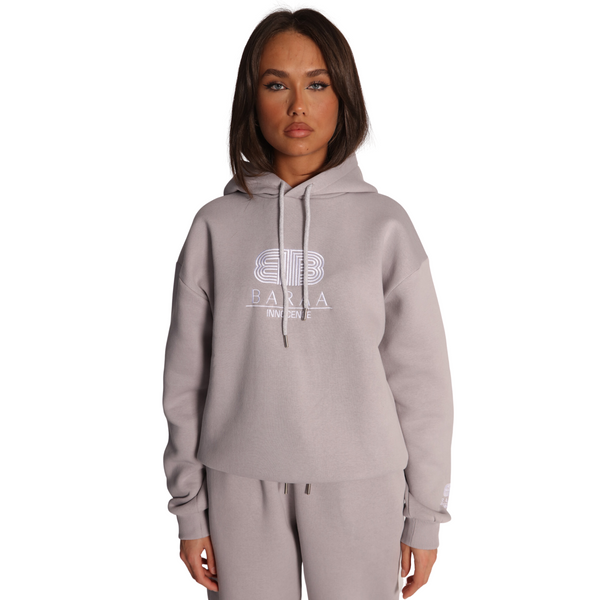 DROPSHOULDER HOODIE - GRAU