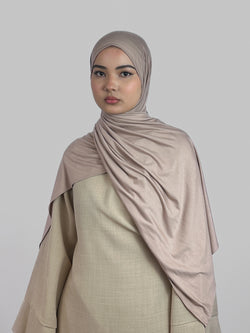 Premium Jersey Hijab | Nude