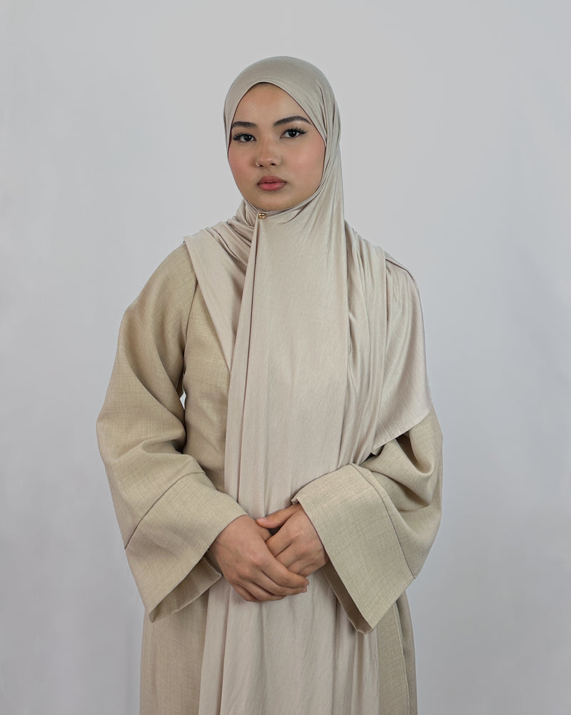 Premium Jersey Hijab | Cream