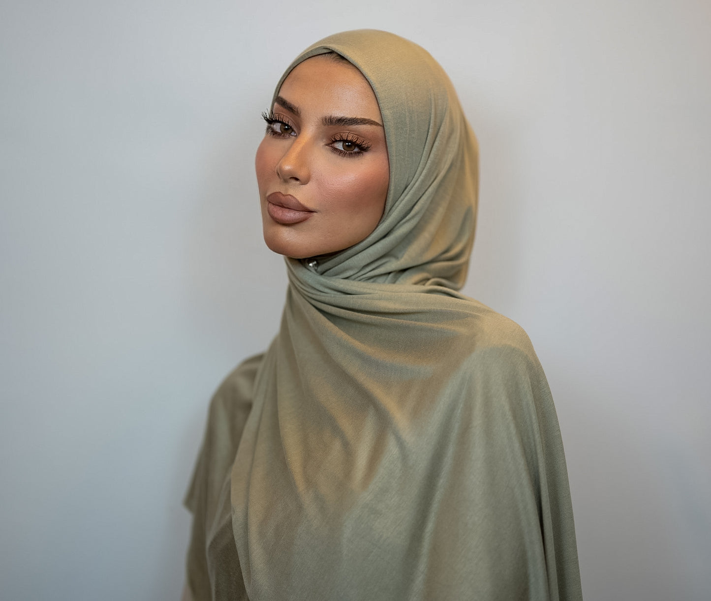 Light Jersey Hijab | Matcha