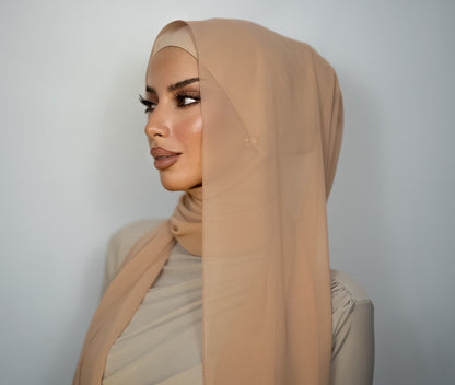 Chiffon Hijab | Sand