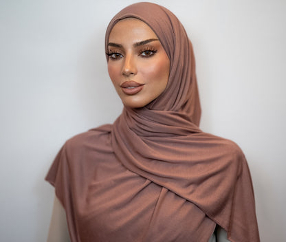Light Jersey Hijab | Nude