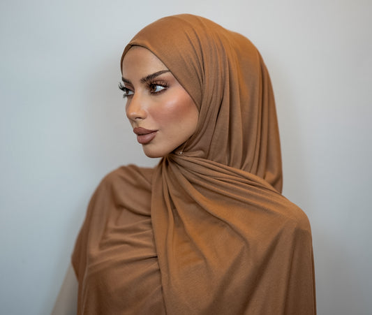 Light Jersey Hijab | Macaroon