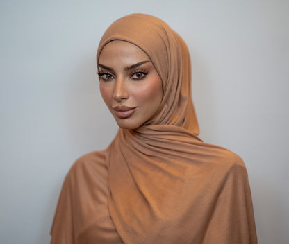 Light Jersey Hijab | Sand