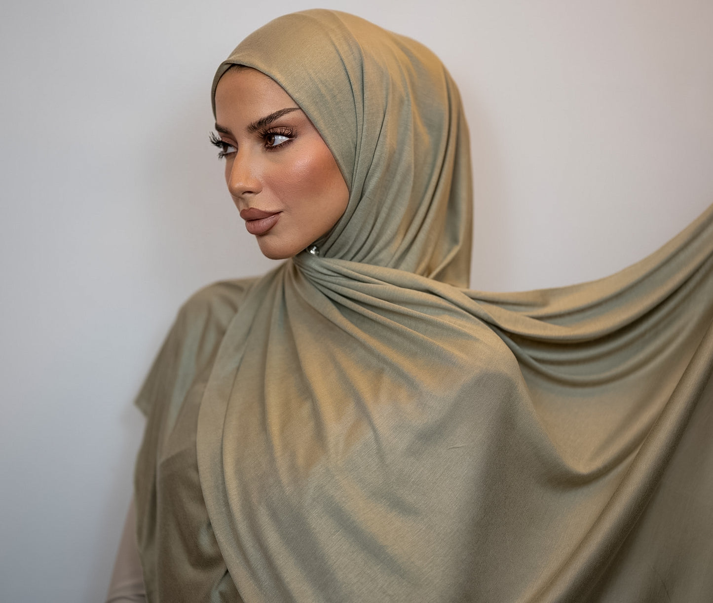 Light Jersey Hijab | Matcha