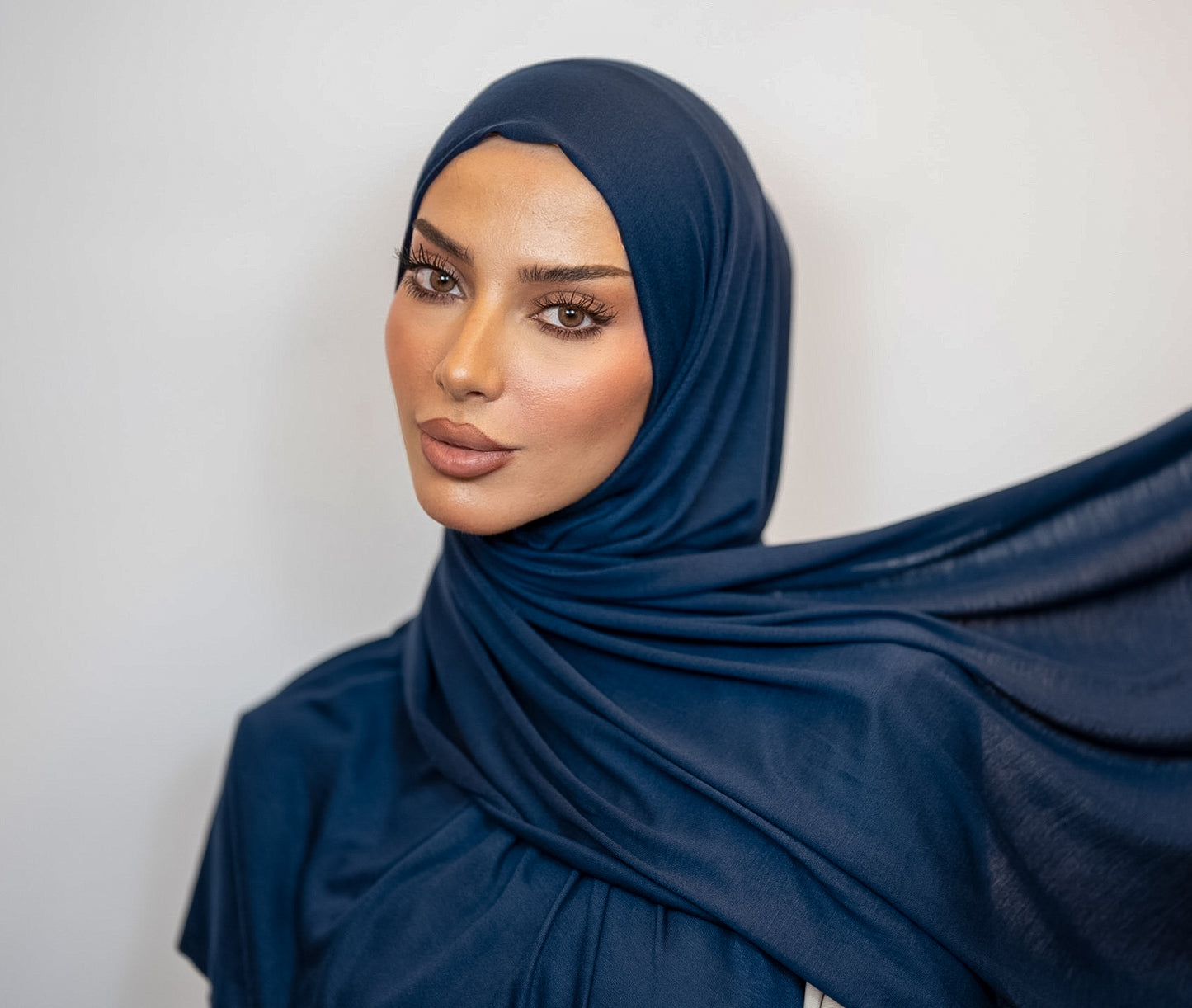 Light Jersey Hijab | Deep Royal