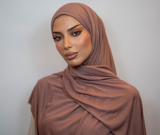 Light Jersey Hijab | Nude