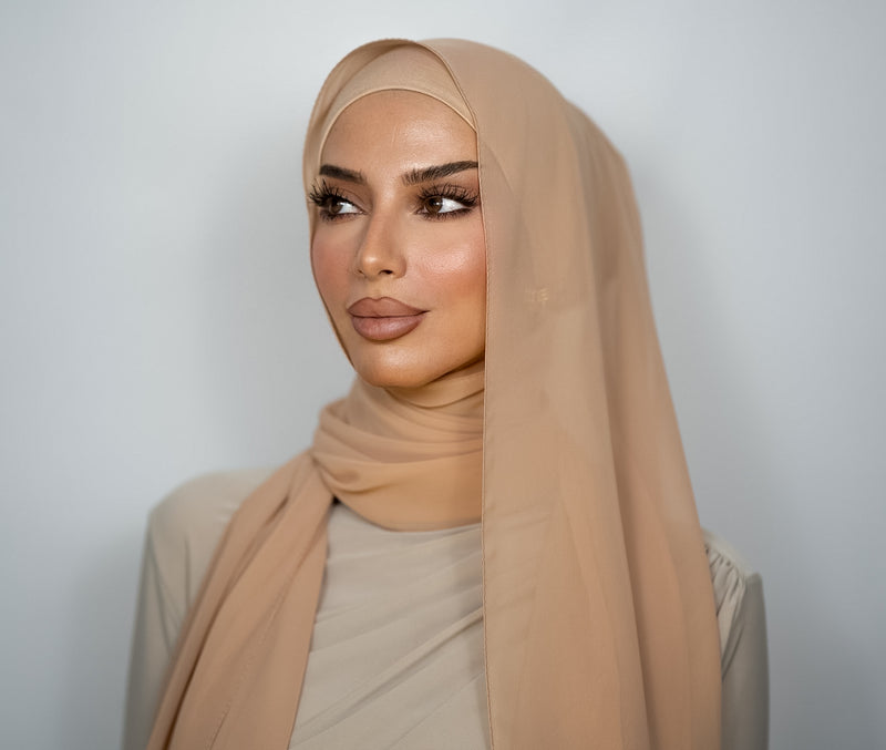 Chiffon Hijab | Sand