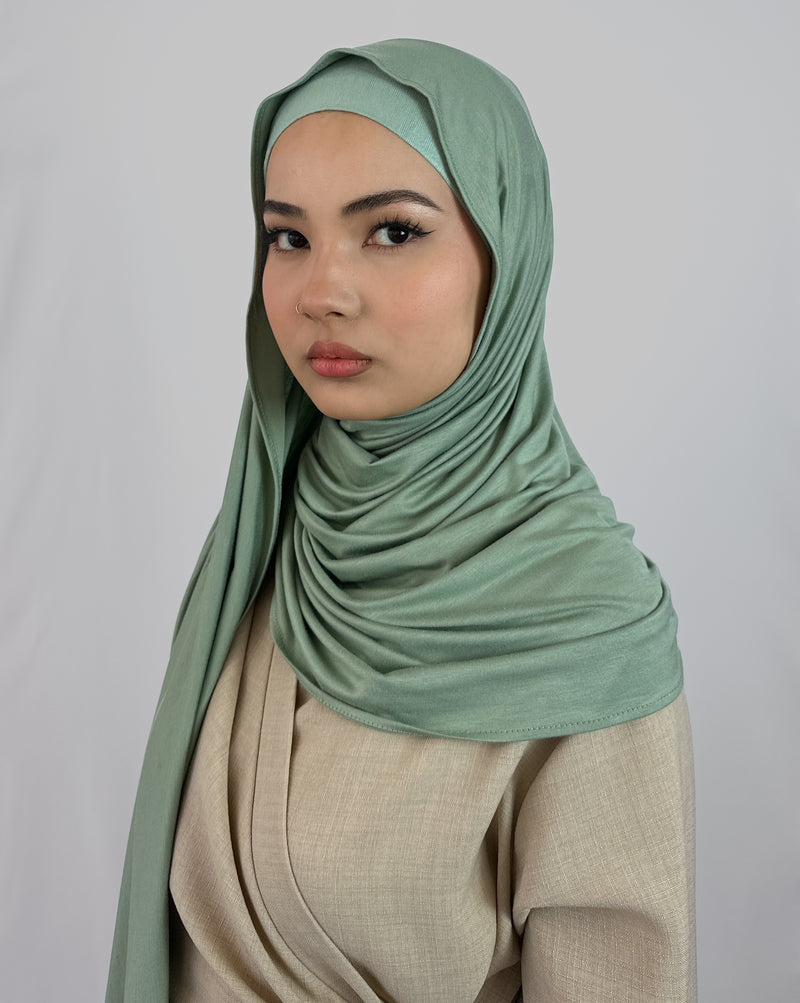 Premium Jersey Hijab | Mint