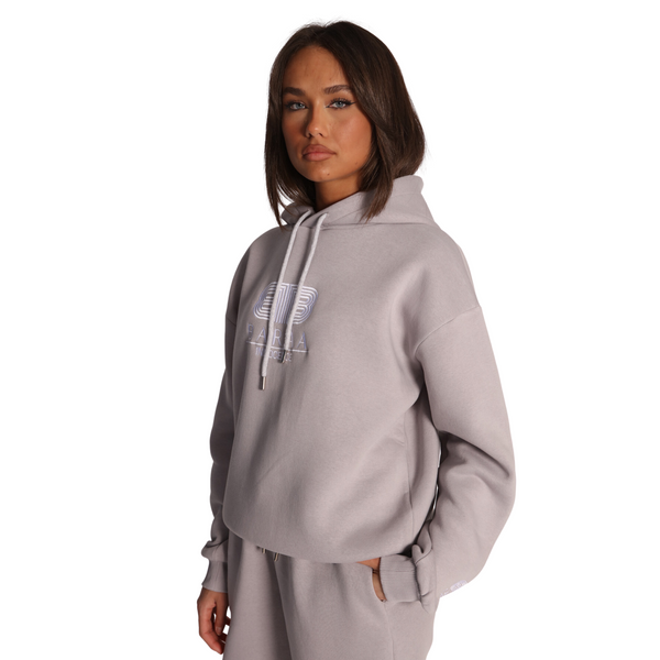 DROPSHOULDER HOODIE - GRAU