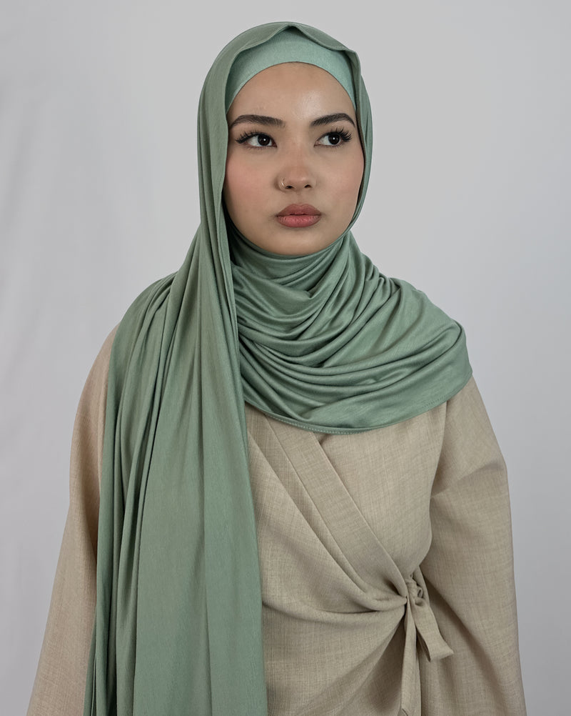 Premium Jersey Hijab | Mint