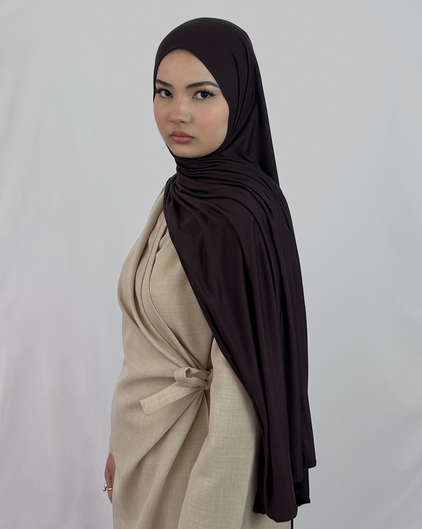 Premium Jersey Hijab | Plum